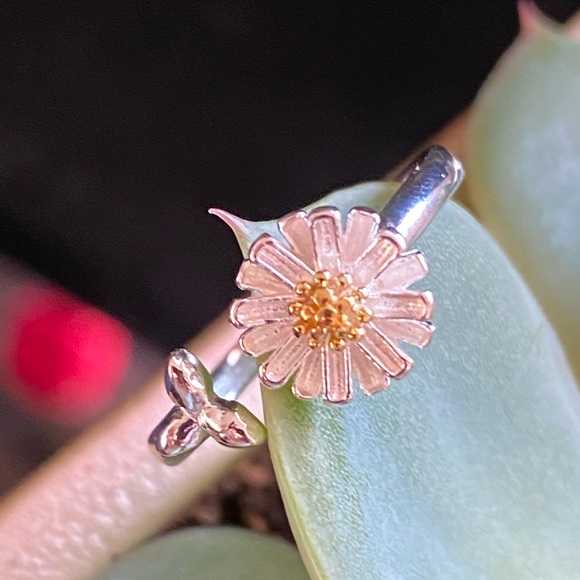 —SOLD— Silver daisy jewelry set 🌼✨🤩💫 - Picture 6 of 6